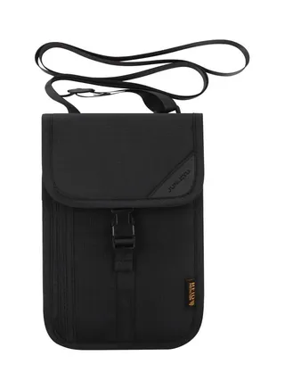 Travel Neck Pouch With RFID Blocking 22x15x1cm 