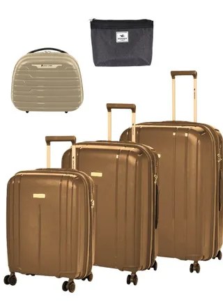 Unbreakable Luggage Set of 4,Spinner Wheels 