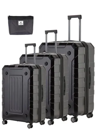 Verage Lightweight Luggage set of 3, Durable Hard Shell Unisex for Travel 