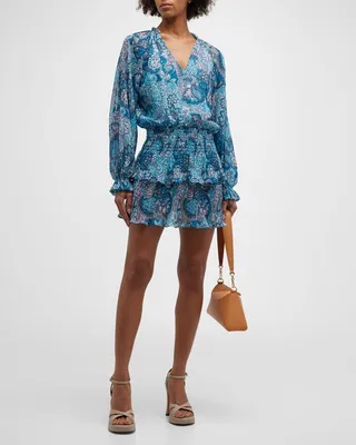 Barron Printed Mini Dress
