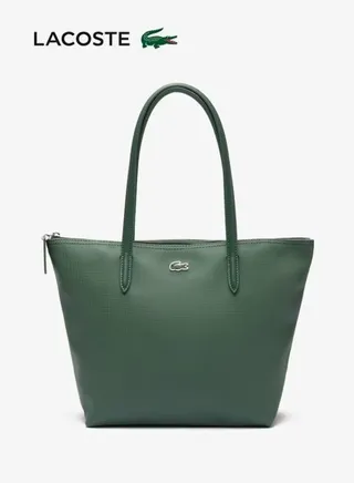 LACOSTE women's bag fashionable commuting versatile large capacity shoulder tote bag 