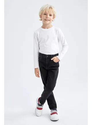 Boy Regular Fit Denim Trousers 