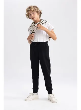 Boy Knitted Regular Fit Trousers 