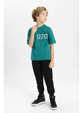 Boy Regular Fit Knitted Trousers 