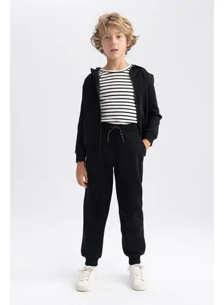 Boy Knitted Regular Fit Trousers 