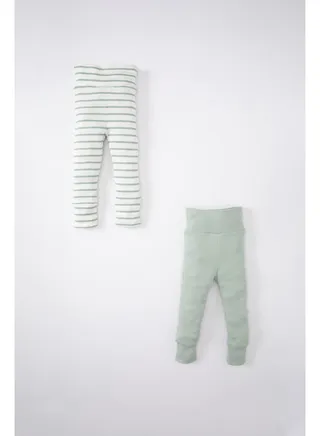 Babyboy Regular Fit New Born Knitted Trousers -2 Pieces 