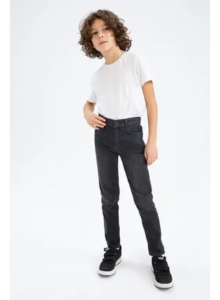 Boy Slim Fit Denim Trousers 