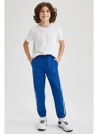 Boy Regular Fit Knitted Trousers 
