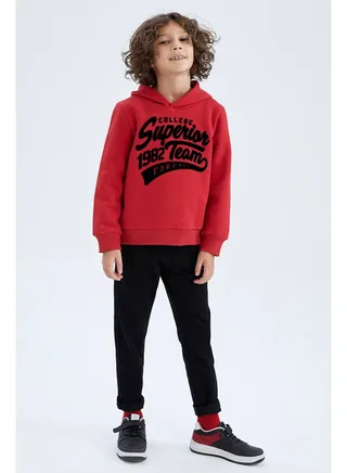 Boy Slim Fit Denim Trousers 