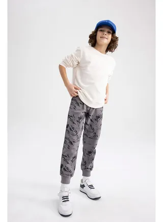 Boy Regular Fit Knitted Trousers 
