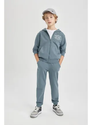 Boy Regular Fit Knitted Trousers 