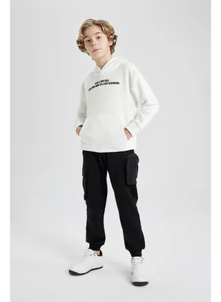 Boy Regular Fit Knitted Trousers 