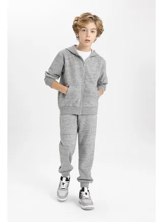 Boy Regular Fit Knitted Trousers 