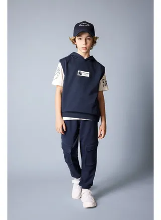 Boy Regular Fit Knitted Trousers 