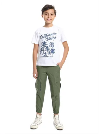 Elastic Ankles Boys Joggers 