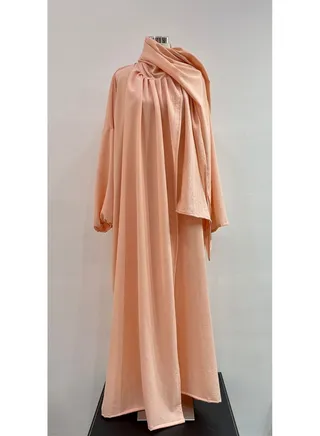 Prayer Dress Light Peach Color 
