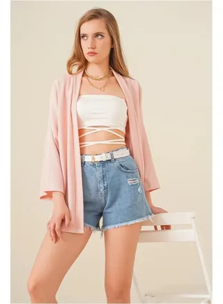 Powder Pink Kimono 