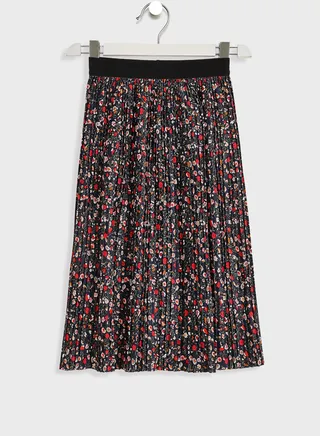 Kids Floral Print Skirt 