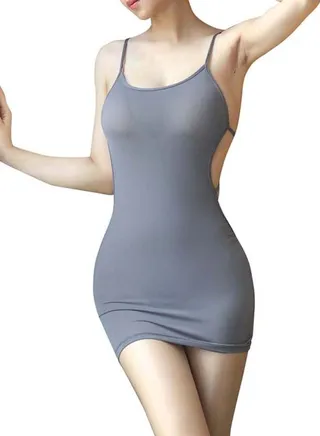 G-String Babydoll Grey 