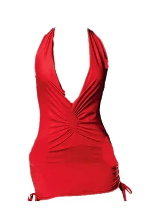 Halter Backless Night Dress Babydoll 