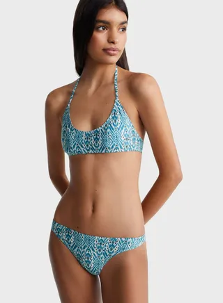 Youth Printed Bikini Top & Bottom Set 