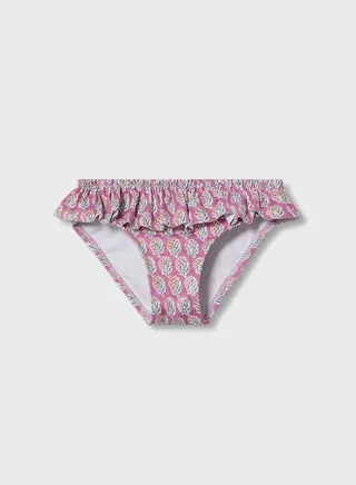Infant Floral Ruffle Bikini Bottoms 
