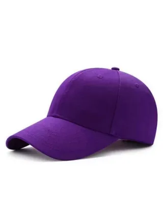 Unisex casual trend sport colored baseball paste closure cap hat 