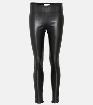 Berdine faux leather leggings