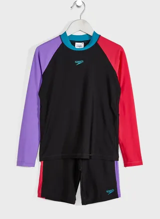Youth Colour Block Swim Set