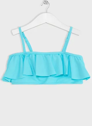 Kids Ruffled Bikini Set 