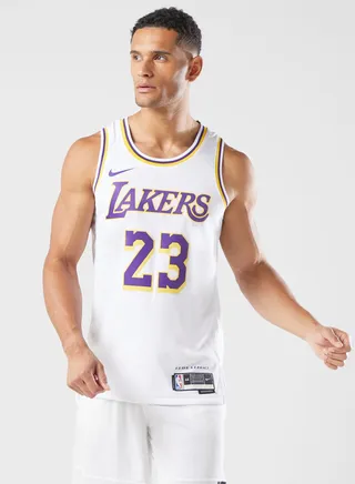 Los Angeles Lakers Dri-Fit Swimming Asc 22 Jersey