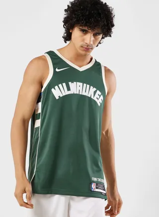Milwaukee Bucks Dri-Fit Swingman Jersey