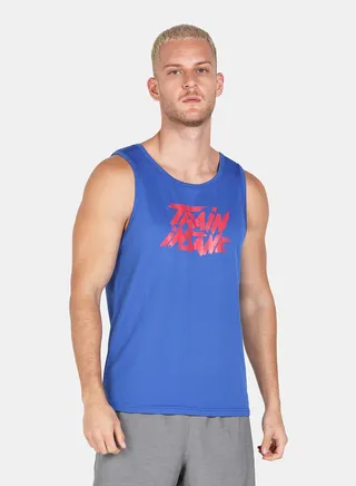 Essential Sports Training Vest Blue 