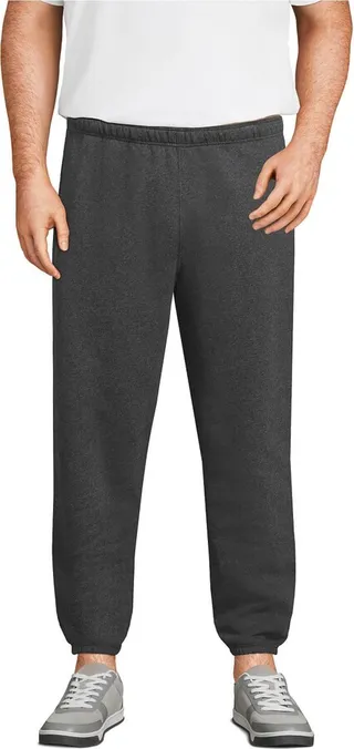 Lands' End Men's Big and Tall Serious Sweats Sweatpants