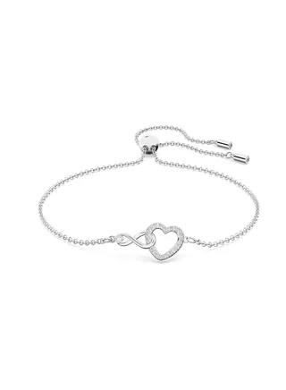 Swarovski Infinity and Heart Bracelet for Women 5524421 