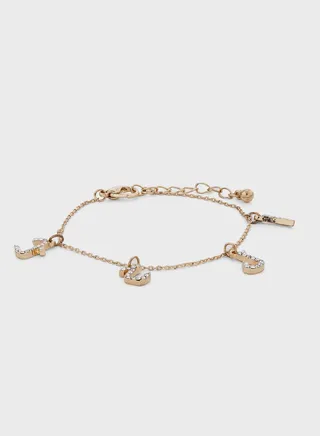 Hobb-Diamante Charm Bracelet