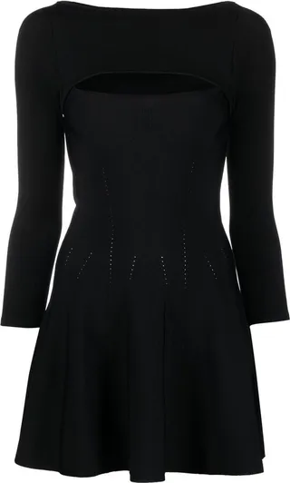 Cut-Out Detail Minidress