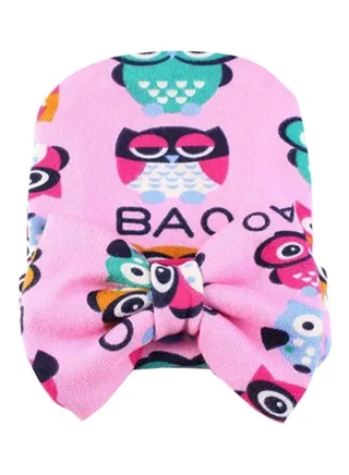Cute Bowknot Beanie Multicolour 