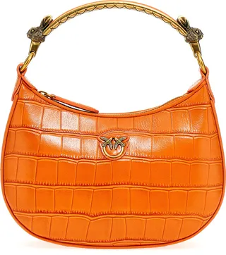 'love Mini Half Moon' Handbag