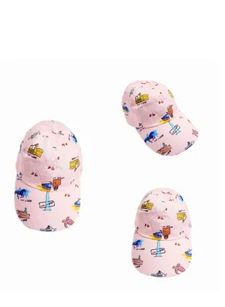 Pink Cap For Girls Dubai Souvenir Cap For Girls 