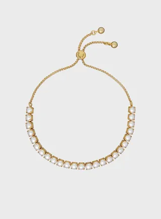 Perrmel Pearl Tennis Bracelet