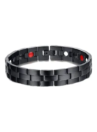 Medical Energy Stainless Steel Bracelet With Pure Germanium Stone 
