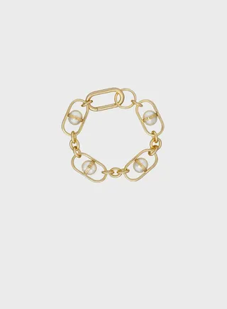 Peralia Pearl Chain Bracelet