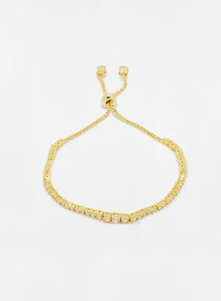 Rhinestone Embellished Bracelet 