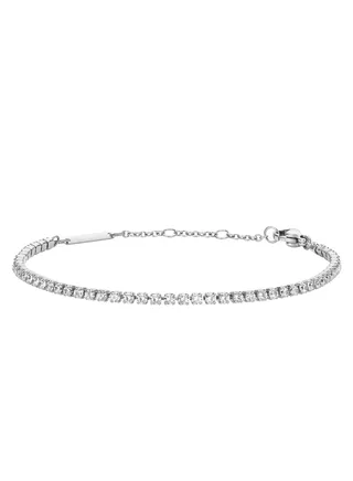 CLASSIC TENNIS BRACELET SILVER 