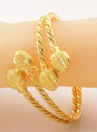 18k Gold Plated Bracelet For Women 