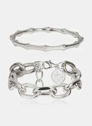 Set of 2 - Chain Bracelets