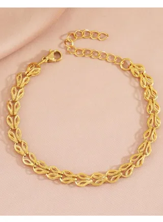 High Quality Gold Platrd Bracelet For Women 