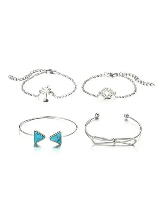 Set Of 4 Casual Bracelet 