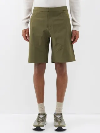 Techmerino Triple-layer Wool Shorts
